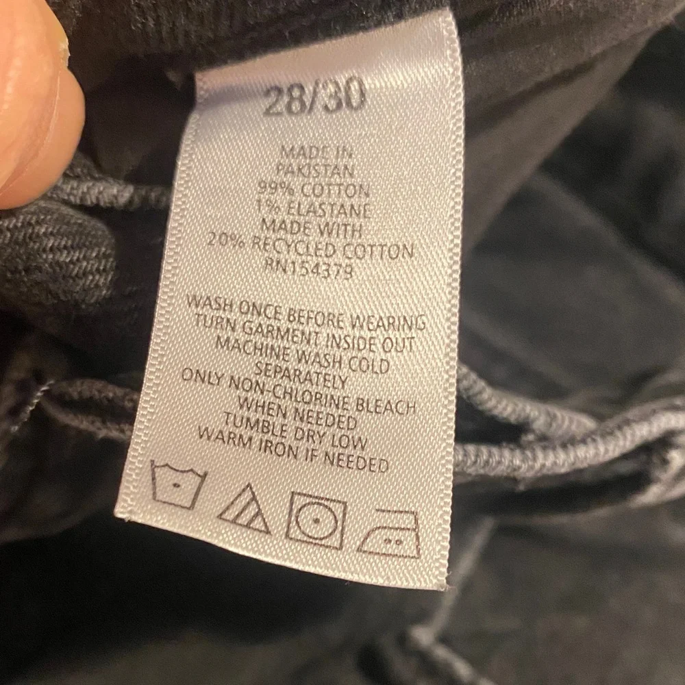 Aeropostale Men's Black Baggy Jeans 28x30 - Picture 3 of 6